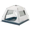 Quechua Abri De Camping 4 Places - Base Easy Fresh - Polyvalent, Instantané à Arceaux 1 Quechua Abri De Camping 4 Places - Base Easy Fresh - Polyvalent, Instantané à Arceaux -Quechua abri de camping 4 places base easy fresh polyvalent instantane a arceaux