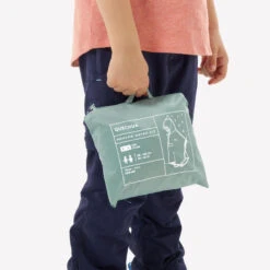 Quechua Cape De Pluie MH100 2-6 Ans VERTE -Quechua cape de pluie mh100 2 6 ans verte 9