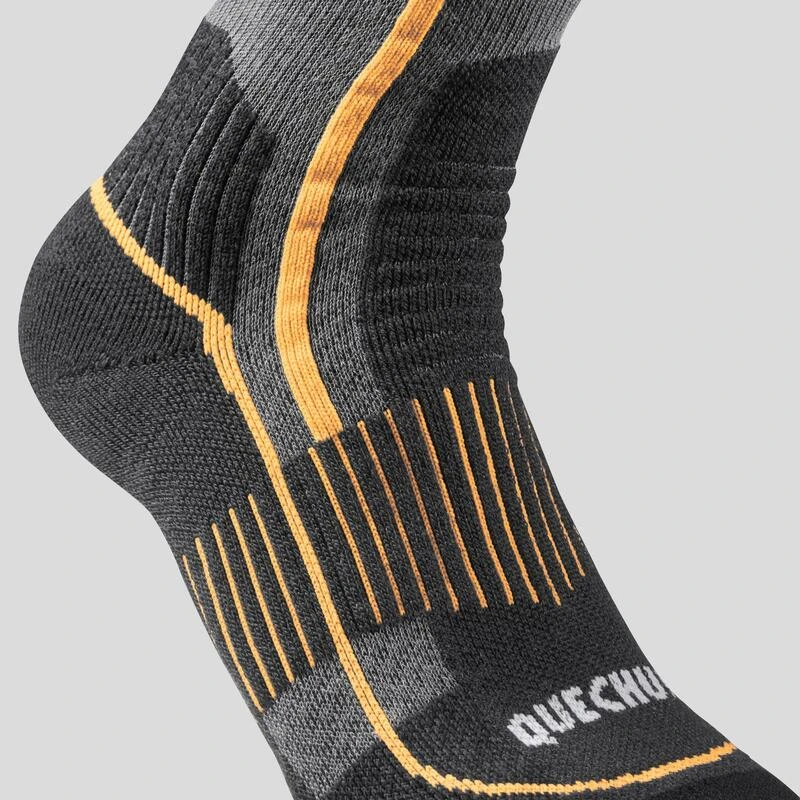 Quechua Chaussettes Chaudes De Randonnée - SH500 MOUNTAIN MID - X2 Paires 7 Quechua Chaussettes Chaudes De Randonnée - SH500 MOUNTAIN MID - X2 Paires – Image 5