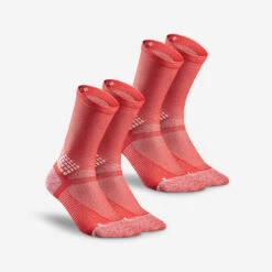 Quechua Chaussettes Randonnée - Hike 500 High Corail X2 Paires