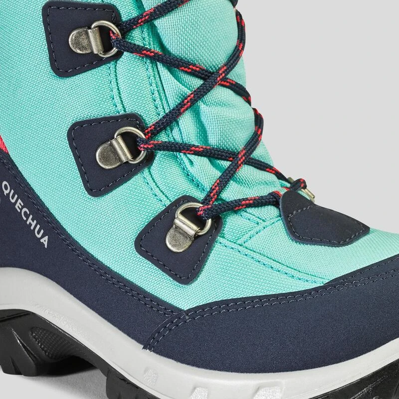 Quechua CHAUSSURES CHAUDES IMPERMÉABLES DE RANDONNÉE -SH500 WARM HIGH LACET-ENFANT 30-38 7 Quechua CHAUSSURES CHAUDES IMPERMÉABLES DE RANDONNÉE -SH500 WARM HIGH LACET-ENFANT 30-38 – Image 5