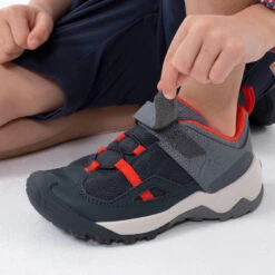 Quechua Chaussures De Randonnée Enfant à Scratch Crossrock Grise Rouge Du 24 AU 34 -Quechua chaussures de randonnee enfant a scratch crossrock grise rouge du 24 au 34 5