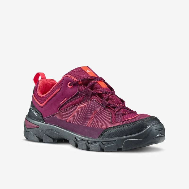 Quechua Chaussures De Randonnée Enfant Basses Avec Lacet MH120 LOW Violettes 35 AU 38 3 Quechua Chaussures De Randonnée Enfant Basses Avec Lacet MH120 LOW Violettes 35 AU 38