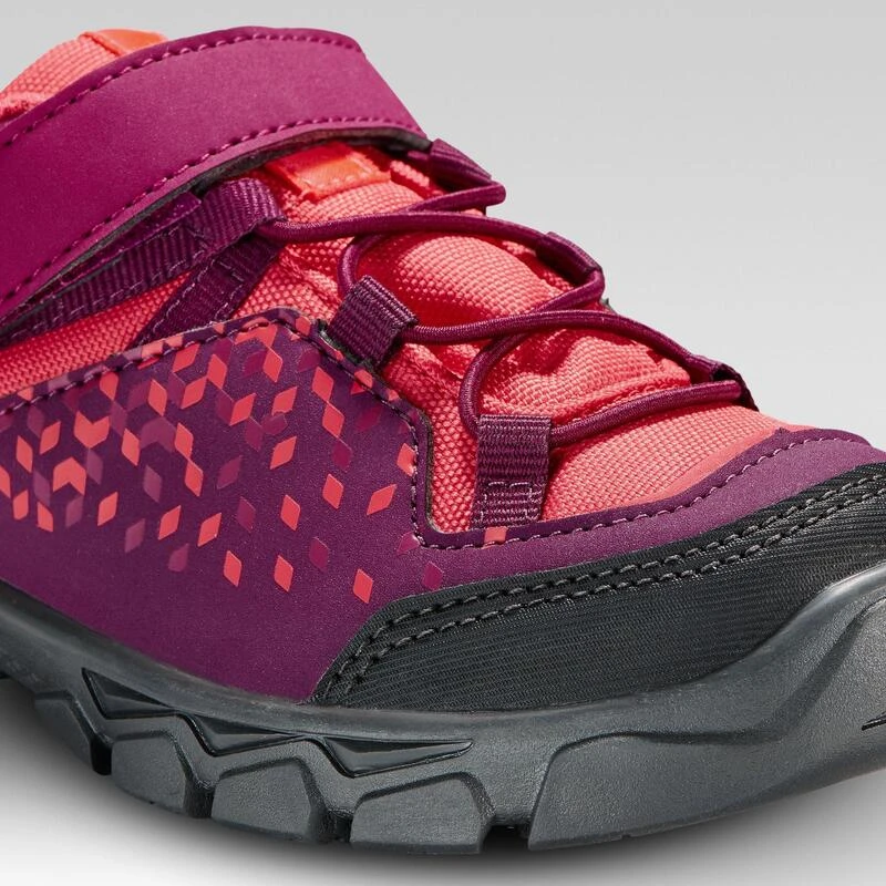 Quechua Chaussures De Randonnée Enfant Basses Avec Scratch MH120 LOW Violettes 28 AU 34 8 Quechua Chaussures De Randonnée Enfant Basses Avec Scratch MH120 LOW Violettes 28 AU 34 – Image 6