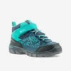Quechua Chaussures Imperméables De Randonnée - MH120 MID Turquoises - Enfant 28 AU 34 -Quechua chaussures impermeables de randonnee mh120 mid turquoises enfant 28 au 34