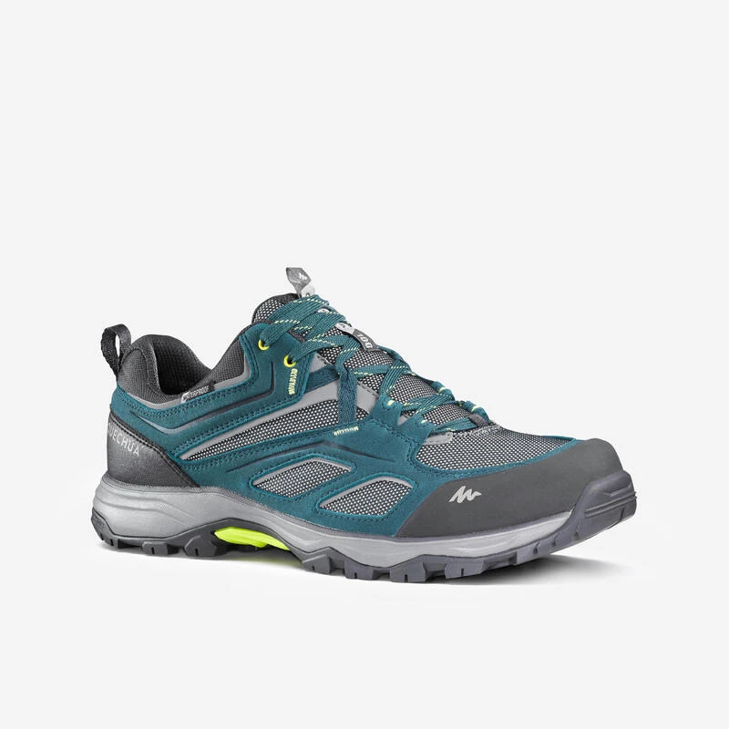 Quechua Chaussures Imperméables De Randonnée Montagne - MH100 Bleu - Homme 3 Quechua Chaussures Imperméables De Randonnée Montagne - MH100 Bleu - Homme