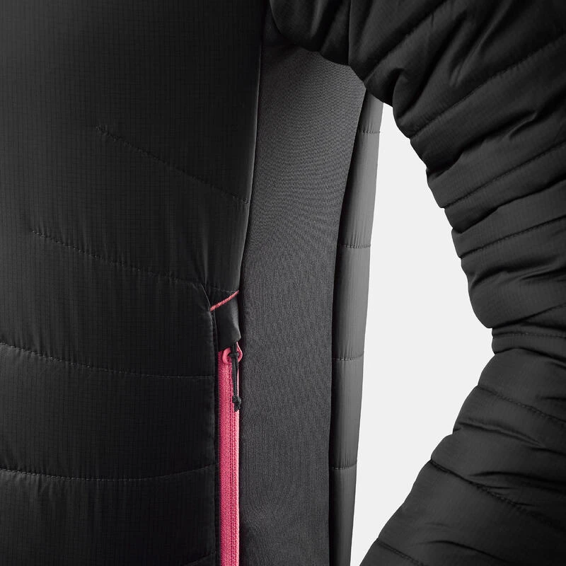 Quechua DOUDOUNE DE RANDONNÉE - HYBRIDE GRIS FONCE - ENFANT 7-15 ANS 9 Quechua DOUDOUNE DE RANDONNÉE - HYBRIDE GRIS FONCE - ENFANT 7-15 ANS – Image 7