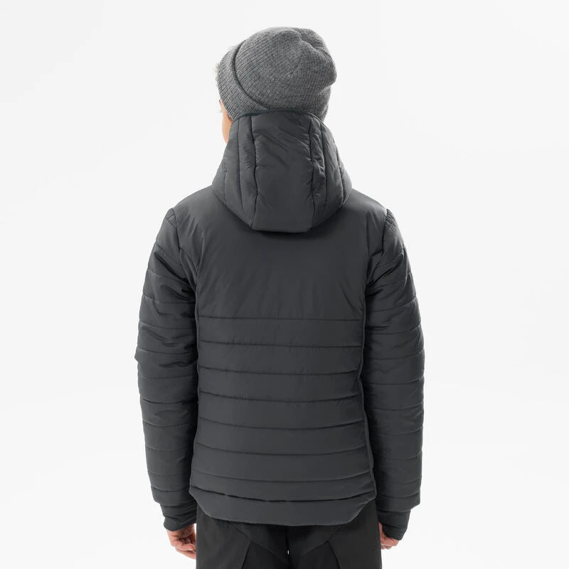 Quechua DOUDOUNE DE RANDONNÉE - HYBRIDE NOIRE - ENFANT 7-15 ANS 5 Quechua DOUDOUNE DE RANDONNÉE - HYBRIDE NOIRE - ENFANT 7-15 ANS – Image 3