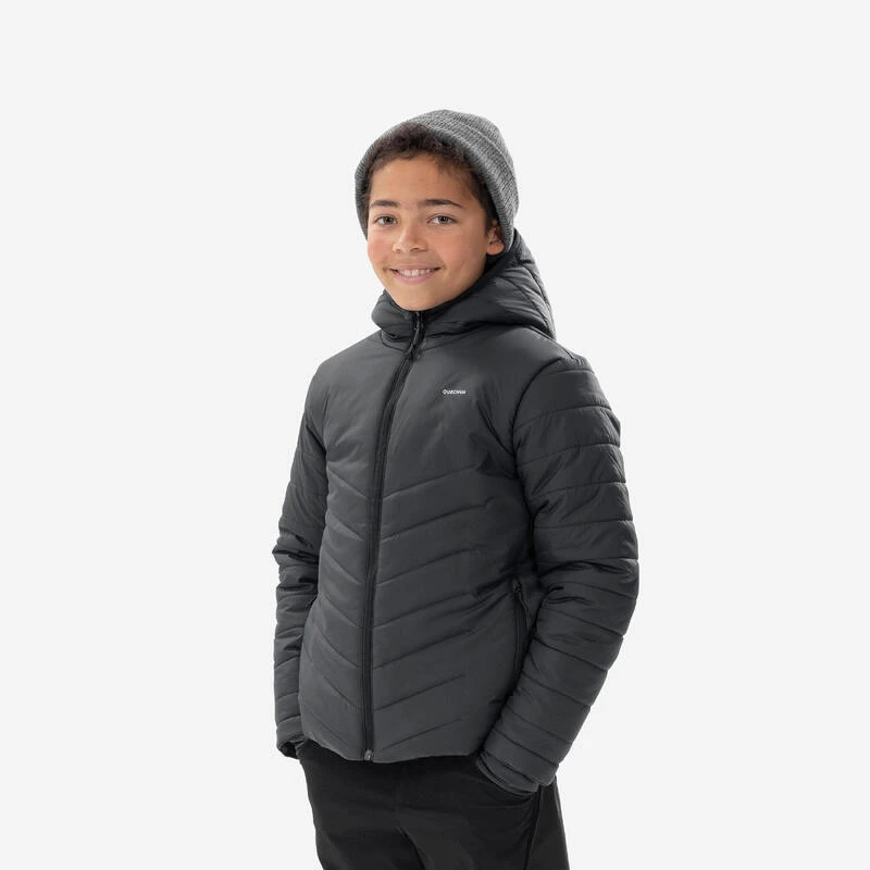 Quechua DOUDOUNE DE RANDONNÉE - HYBRIDE NOIRE - ENFANT 7-15 ANS 3 Quechua DOUDOUNE DE RANDONNÉE - HYBRIDE NOIRE - ENFANT 7-15 ANS