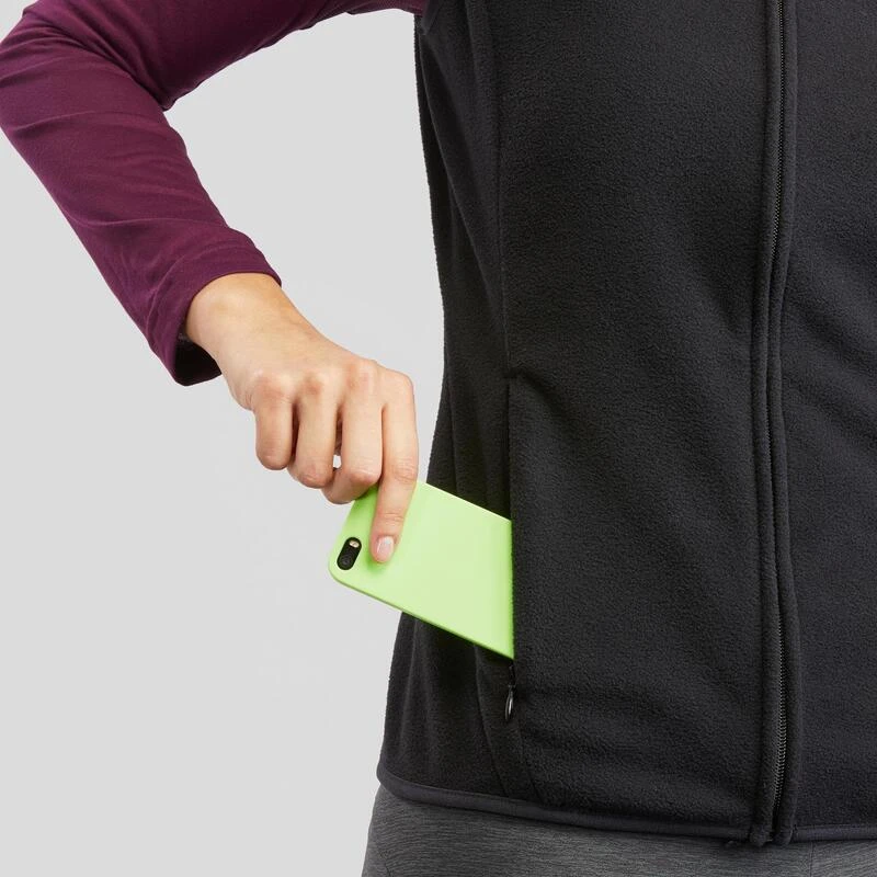 Quechua Gilet Polaire De Randonnée - MH120 - Femme 9 Quechua Gilet Polaire De Randonnée - MH120 - Femme – Image 7