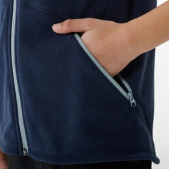 Quechua GILET POLAIRE - MH150 BLEU GRIS - ENFANT 7-15 ANS 10 Quechua GILET POLAIRE - MH150 BLEU GRIS - ENFANT 7-15 ANS -Quechua gilet polaire mh150 bleu gris enfant 7 15 ans 3