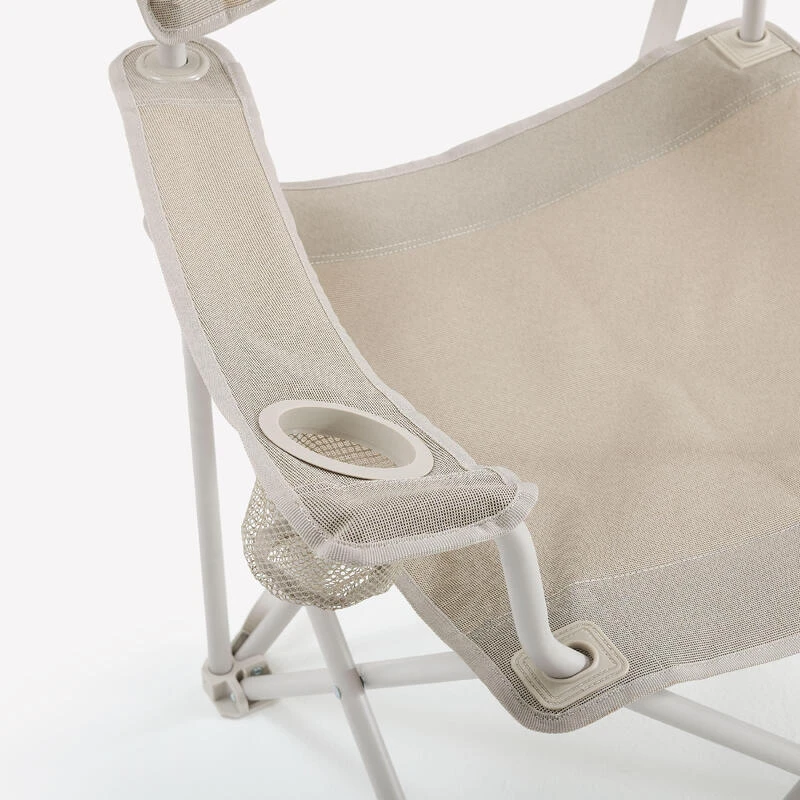 Quechua GRAND FAUTEUIL PLIANT POUR LE CAMPING - XL 7 Quechua GRAND FAUTEUIL PLIANT POUR LE CAMPING - XL – Image 5