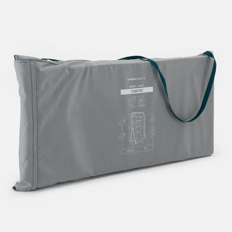 Quechua Grande Armoire Pliable Et Compacte Pour Le Camping - Confort 4 Quechua Grande Armoire Pliable Et Compacte Pour Le Camping - Confort – Image 2