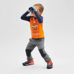 Quechua Pantalon De Randonnée Modulable Enfant - MH500 KID - 2-6 ANS -Quechua pantalon de randonnee modulable enfant mh500 kid 2 6 ans 1