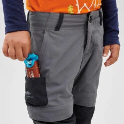 Quechua Pantalon De Randonnée Modulable Enfant - MH500 KID - 2-6 ANS -Quechua pantalon de randonnee modulable enfant mh500 kid 2 6 ans 4