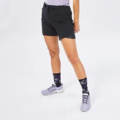 Quechua Pantalon Modulable De Randonnée Montagne - MH550 - Noir- Femme -Quechua pantalon modulable de randonnee montagne mh550 noir femme 2