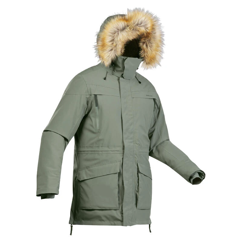 Quechua Parka Hiver Imperméable De Randonnée - SH900 -20°C - Homme 4 Quechua Parka Hiver Imperméable De Randonnée - SH900 -20°C - Homme – Image 2