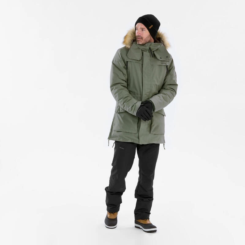 Quechua Parka Hiver Imperméable De Randonnée - SH900 -20°C - Homme 11 Quechua Parka Hiver Imperméable De Randonnée - SH900 -20°C - Homme – Image 9