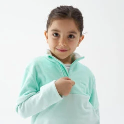 Quechua Polaire De Randonnée MH120 Turquoise - Enfant 2-6 Ans -Quechua polaire de randonnee mh120 turquoise enfant 2 6 ans 6