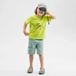 Quechua Short De Randonnée - MH500 KID Vert - Enfant 2-6 ANS 10 Quechua Short De Randonnée - MH500 KID Vert - Enfant 2-6 ANS -Quechua short de randonnee mh500 kid vert enfant 2 6 ans 1