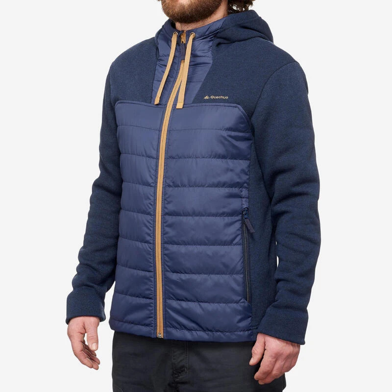 Quechua Sweat à Capuche De Randonnée - NH100 Hybride - Homme 3 Quechua Sweat à Capuche De Randonnée - NH100 Hybride - Homme