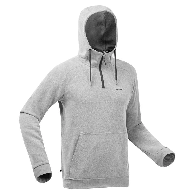 Quechua Sweat à Capuche De Randonnée - NH150 1/2 Zip Homme 4 Quechua Sweat à Capuche De Randonnée - NH150 1/2 Zip Homme – Image 2