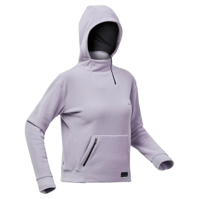Quechua Sweat Polaire De Randonnée - MH100 Hoodie - Femme 4 Quechua Sweat Polaire De Randonnée - MH100 Hoodie - Femme – Image 2