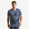 Quechua T-shirt De Randonnée Manches Courtes En Synthétique - Homme - MH500 -Quechua t shirt de randonnee manches courtes en synthetique homme mh500