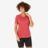 Quechua T-shirt De Randonnée Manches Courtes - MH500 - Femme -Quechua t shirt de randonnee manches courtes mh500 femme
