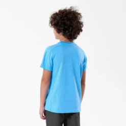 Quechua T-Shirt De Randonnée - MH100 Bleu - Enfant 7-15 Ans -Quechua t shirt de randonnee mh100 bleu enfant 7 15 ans 2