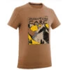 Quechua T-Shirt De Randonnée - MH100 Marron - Enfant 7-15 Ans -Quechua t shirt de randonnee mh100 marron enfant 7 15 ans