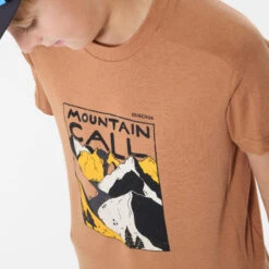 Quechua T-Shirt De Randonnée - MH100 Marron - Enfant 7-15 Ans -Quechua t shirt de randonnee mh100 marron enfant 7 15 ans 4