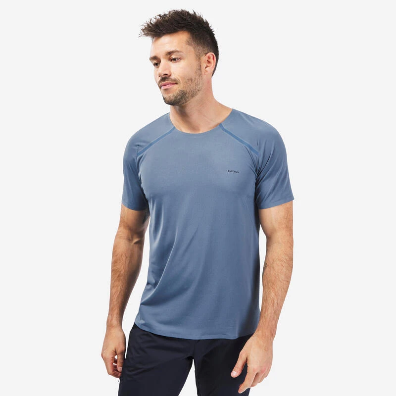 Quechua T-shirt Manches Courtes De Randonnée Rapide Homme FH900 Ice 3 Quechua T-shirt Manches Courtes De Randonnée Rapide Homme FH900 Ice