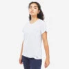 Quechua Tee Shirt Ultra Léger De Randonnée Rapide FH 500 Femme Ice. -Quechua tee shirt ultra leger de randonnee rapide fh 500 femme ice