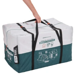 Quechua Tente à Arceaux De Camping - Arpenaz 6.3 F&B - 6 Personnes - 3 Chambres -Quechua tente a arceaux de camping arpenaz 63 f and b 6 personnes 3 chambres 3