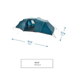 Quechua Tente à Arceaux De Camping - Arpenaz 8.4 - 8 Personnes - 4 Chambres 14 Quechua Tente à Arceaux De Camping - Arpenaz 8.4 - 8 Personnes - 4 Chambres -Quechua tente a arceaux de camping arpenaz 84 8 personnes 4 chambres 2