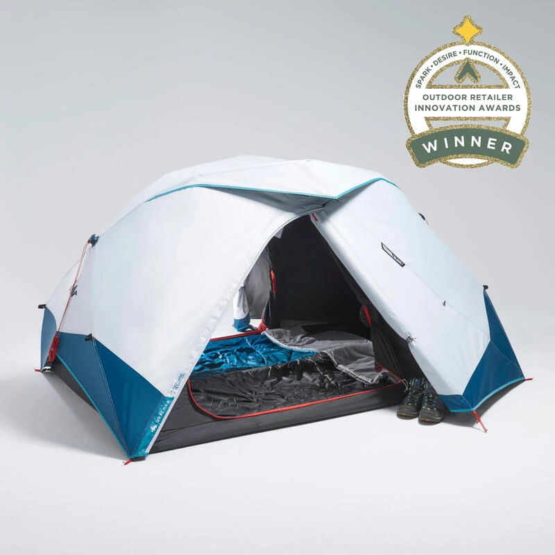 Quechua Tente De Camping - 2 SECONDS EASY - 2 Places - Fresh & Black 7 Quechua Tente De Camping - 2 SECONDS EASY - 2 Places - Fresh & Black – Image 5