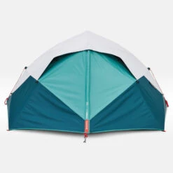 Quechua Tente De Camping - 2 Seconds EASY - 3 Places - Fresh & Black -Quechua tente de camping 2 seconds easy 3 places fresh and black 5