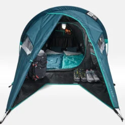Quechua Tente De Camping - MH100 XL - 2 Places - Fresh & Black 16 Quechua Tente De Camping - MH100 XL - 2 Places - Fresh & Black -Quechua tente de camping mh100 xl 2 places fresh and black 4
