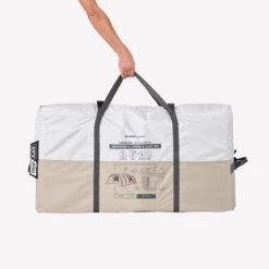 Quechua Tente Gonflable De Camping - Air Seconds 6.3 XXL F&B - 6 Personnes - 3 Chambres -Quechua tente gonflable de camping air seconds 63 xxl f and b 6 personnes 3 chambres 2