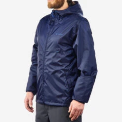Quechua Veste Coupe Vent Et Déperlante De Randonnée - Raincut Full Zip - Homme