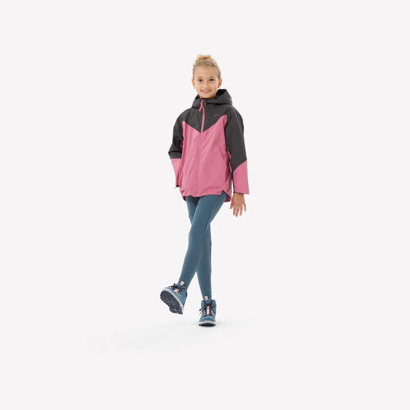 Quechua Veste Imperméable De Randonnée - MH500 - Enfant 7-15 Ans 4 Quechua Veste Imperméable De Randonnée - MH500 - Enfant 7-15 Ans – Image 2