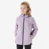 Quechua Veste Imperméable De Randonnée - MH500 Violette - Enfant 7-15 Ans -Quechua veste impermeable de randonnee mh500 violette enfant 7 15 ans