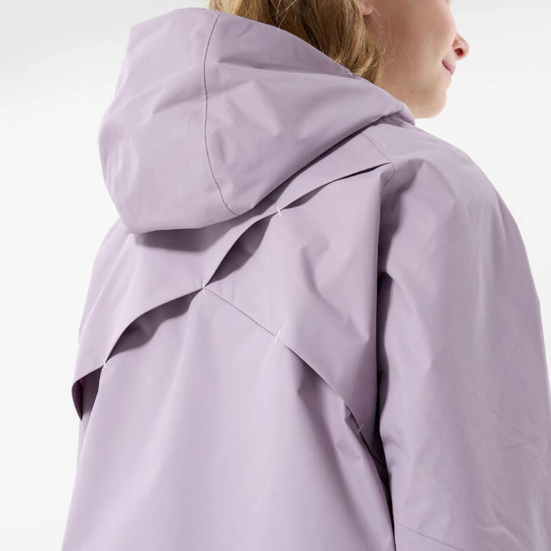 Quechua Veste Imperméable De Randonnée - MH500 Violette - Enfant 7-15 Ans 8 Quechua Veste Imperméable De Randonnée - MH500 Violette - Enfant 7-15 Ans – Image 6