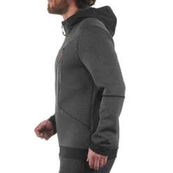 Quechua Veste Polaire De Randonnée Montagne Homme MH920 Gris Chiné -Quechua veste polaire de randonnee montagne homme mh920 gris chine 4