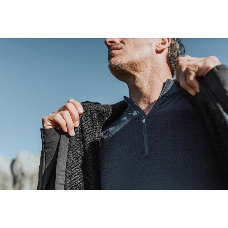 Quechua Veste Polaire Hybride De Randonnée- MH920 Hood - Homme 5 Quechua Veste Polaire Hybride De Randonnée- MH920 Hood - Homme – Image 3